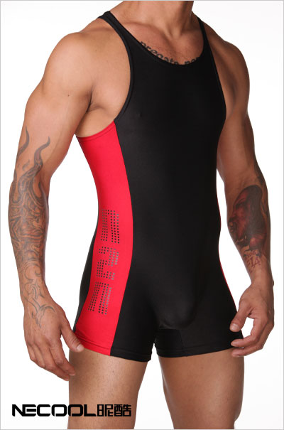 美国原装进口 N2N Bodywear,性感高弹连体衣,1459,R6,男士内裤