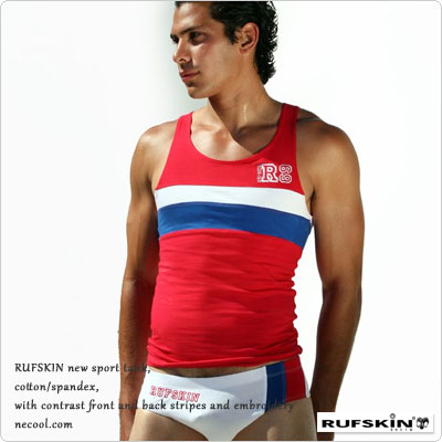 rufskin 男士运动背心