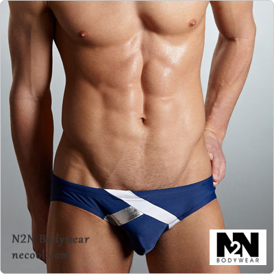 美国原装进口 N2N Bodywear,性感三角泳裤,1683,NS2,男士内裤