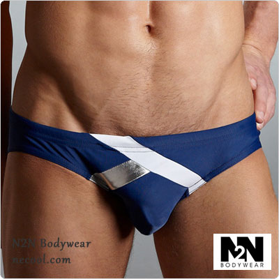 美国原装进口 N2N Bodywear,性感三角泳裤,1683,NS2,男士内裤