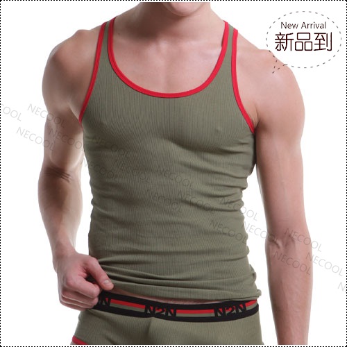 美国原装进口 N2N Bodywear,军警修身运动背心,1664,UN46,男士内裤
