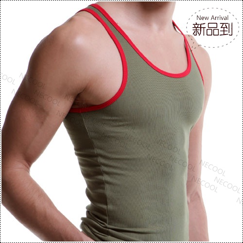 美国原装进口 N2N Bodywear,军警修身运动背心,1664,UN46,男士内裤
