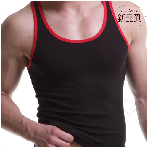美国原装进口 N2N Bodywear,型男修身运动背心,1662,UN46,男士内裤