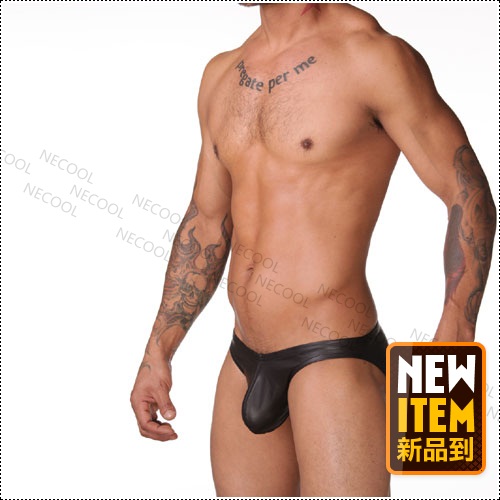美国原装进口 N2N Bodywear,性感黑色三角激凸裤,1271,b1,男士内裤