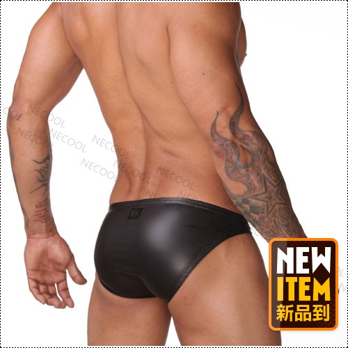 美国原装进口 N2N Bodywear,性感黑色三角激凸裤,1271,b1,男士内裤