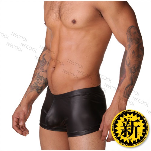 美国原装进口 N2N Bodywear,性感黑色平角激凸裤,1324,B3,男士内裤