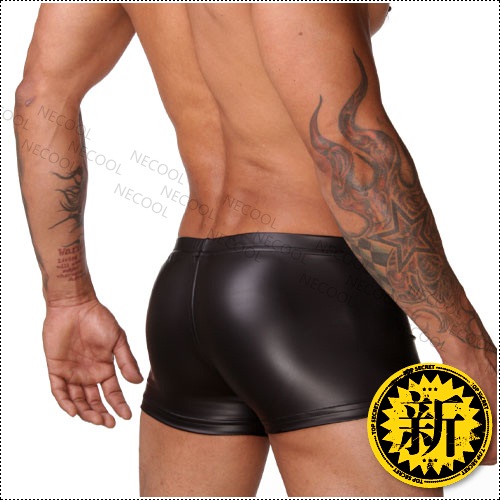 美国原装进口 N2N Bodywear,性感黑色平角激凸裤,1324,B3,男士内裤