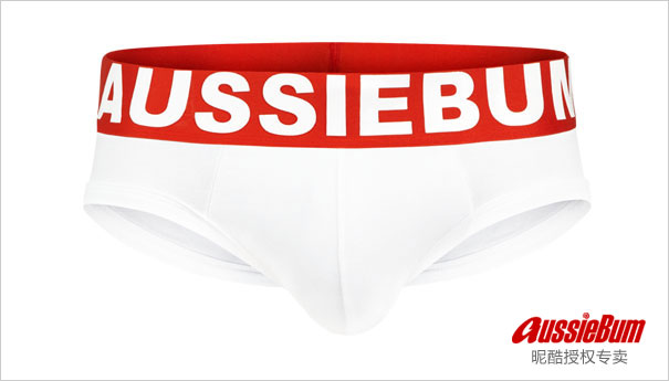 澳大利亚原装进口 AussieBum,消防员系列滴胶腰带三角内裤,2704,Flame,男士内裤