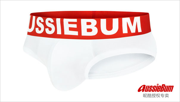 澳大利亚原装进口 AussieBum,消防员系列滴胶腰带三角内裤,2704,Flame,男士内裤