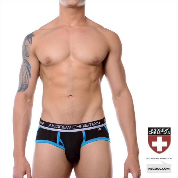 美国原装进口 AndrewChristian,莫代尔低腰舒适提臀男士丁字裤,2818,9404,男士内裤