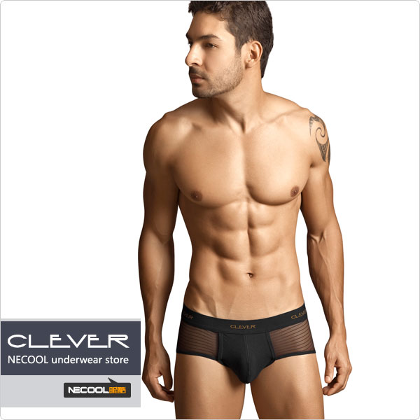 clevermoda,纱网U凸男士三角内裤,3353,0590,男士内裤