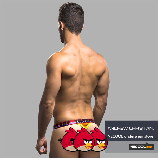 美国原装进口 AndrewChristian,立体分仓囊袋丁字裤,4226,9630,男士内裤