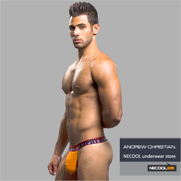 美国原装进口 AndrewChristian,立体分仓囊袋丁字裤,4226,9630,男士内裤