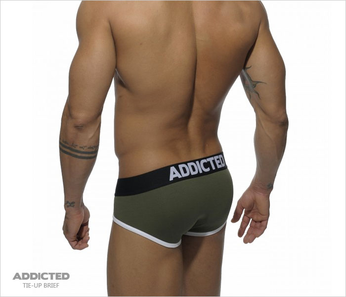 addicted,系绳分仓男士三角内裤,5626,ad219,男士内裤