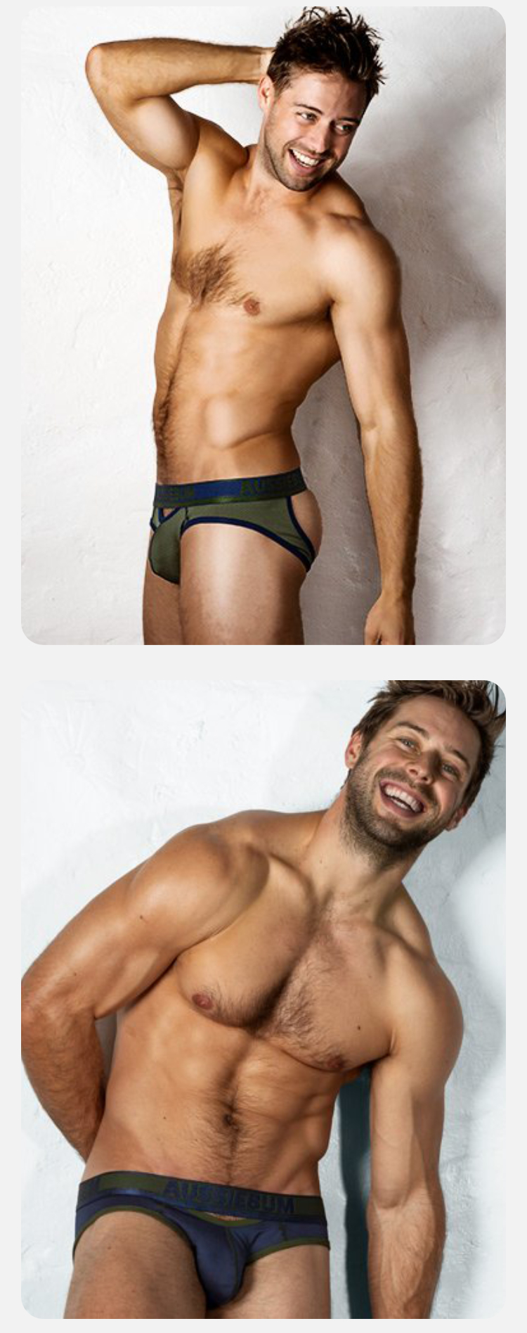 澳大利亚原装进口 AussieBum,超弹透气网眼双丁提臀裤,8846,Riot jock,男士内裤