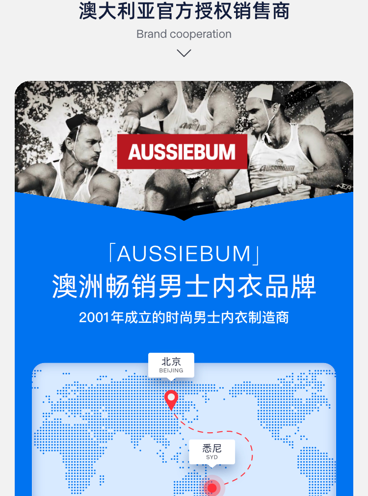 澳大利亚原装进口 AussieBum,经典运动双丁内裤,13210,CLASSIC JOCK,男士内裤