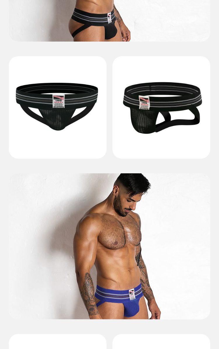 澳大利亚原装进口 AussieBum,经典运动双丁内裤,13210,CLASSIC JOCK,男士内裤