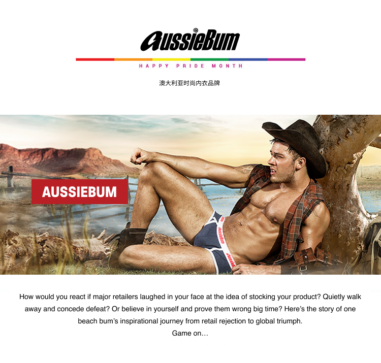 澳大利亚原装进口 AussieBum,舒适棉男士三角内裤,7319,Viva,男士内裤