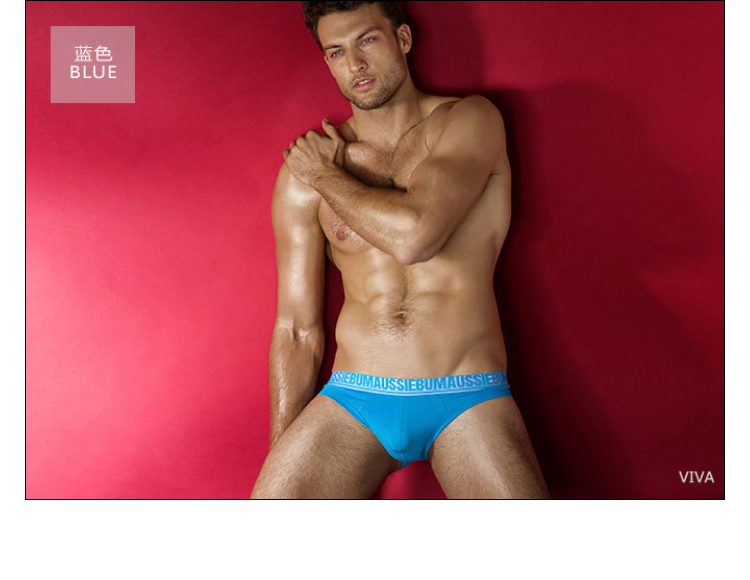 澳大利亚原装进口 AussieBum,舒适棉男士三角内裤,7319,Viva,男士内裤
