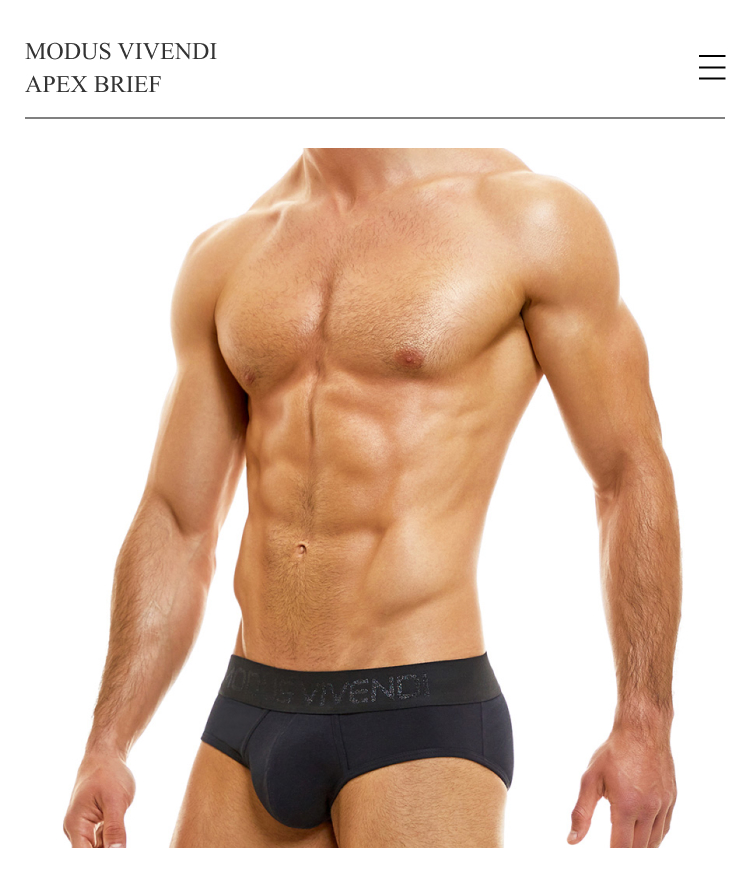 ModusVivendi,性感塑臀三角内裤,13415,mv02113,男士内裤