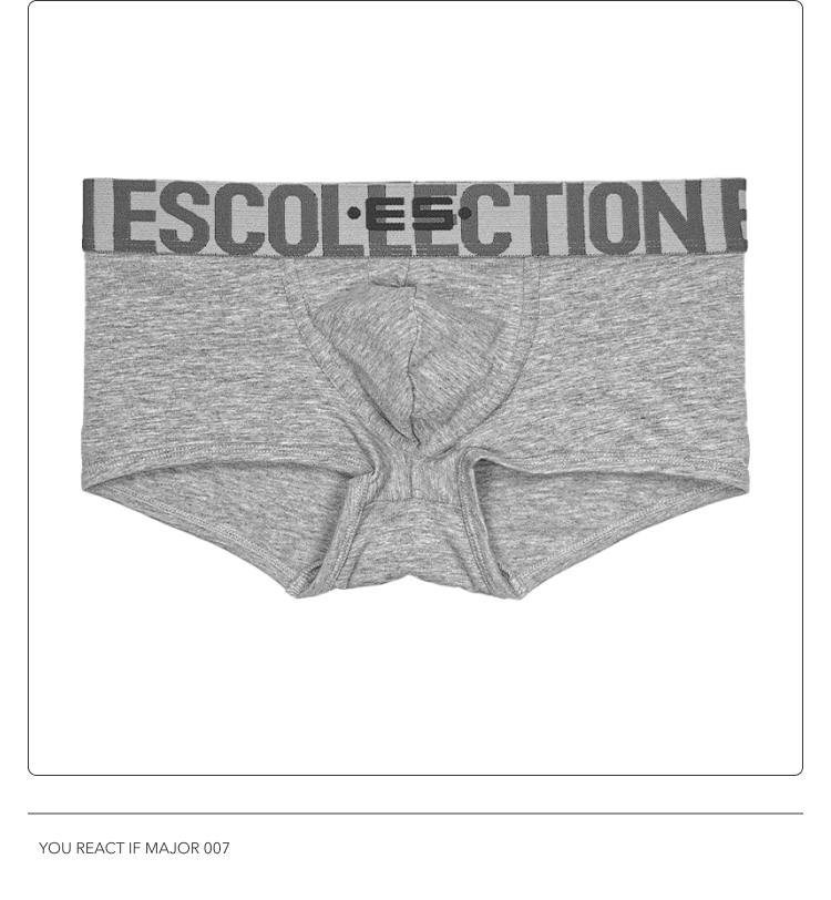 EScollection,性感U凸平角内裤,13632,UN488,男士内裤