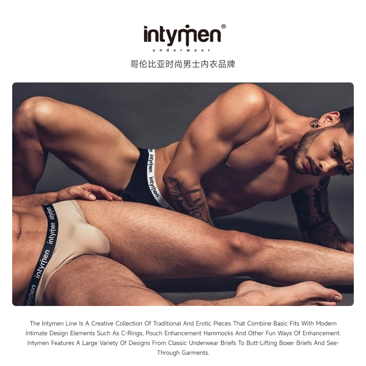 美国 IntyMen,性感网眼三角内裤,13998,INJ067,男士内裤