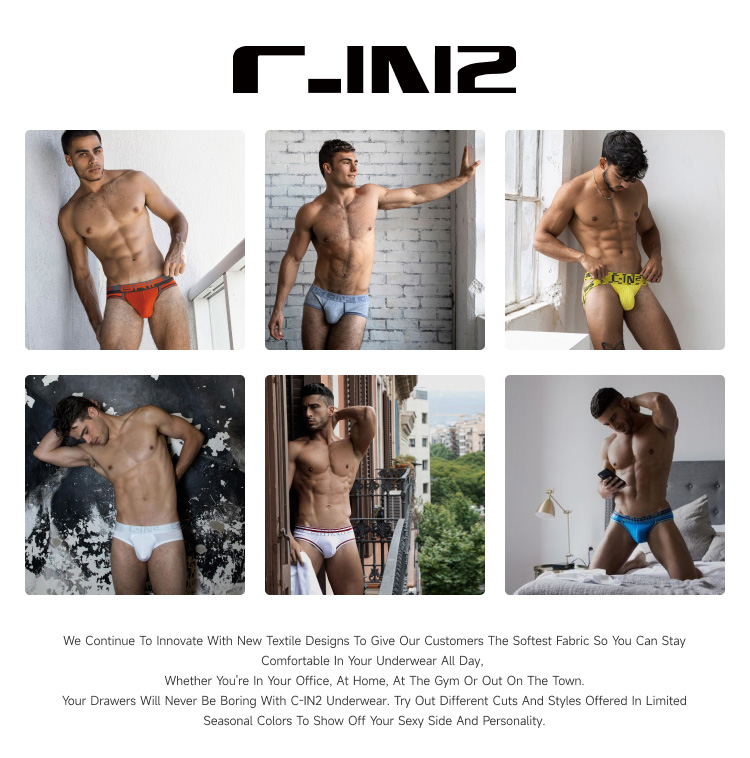 C-IN2,竹纤维抗菌透气三角裤,2035,3214-CORE,男士内裤