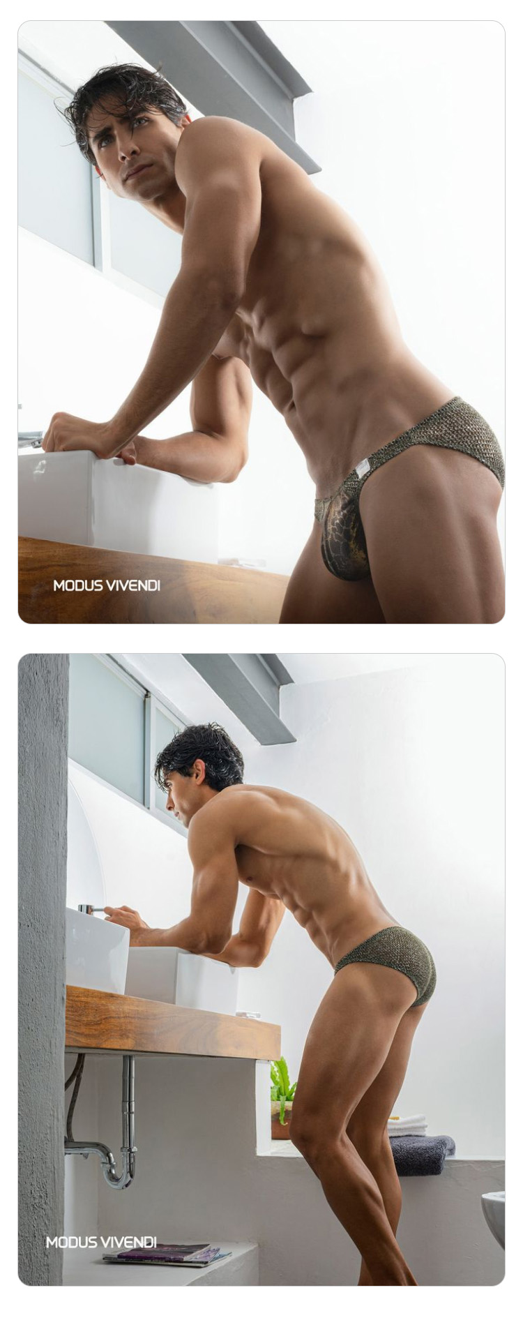 ModusVivendi,性感复古编织三角内裤,14371,mv05213,男士内裤