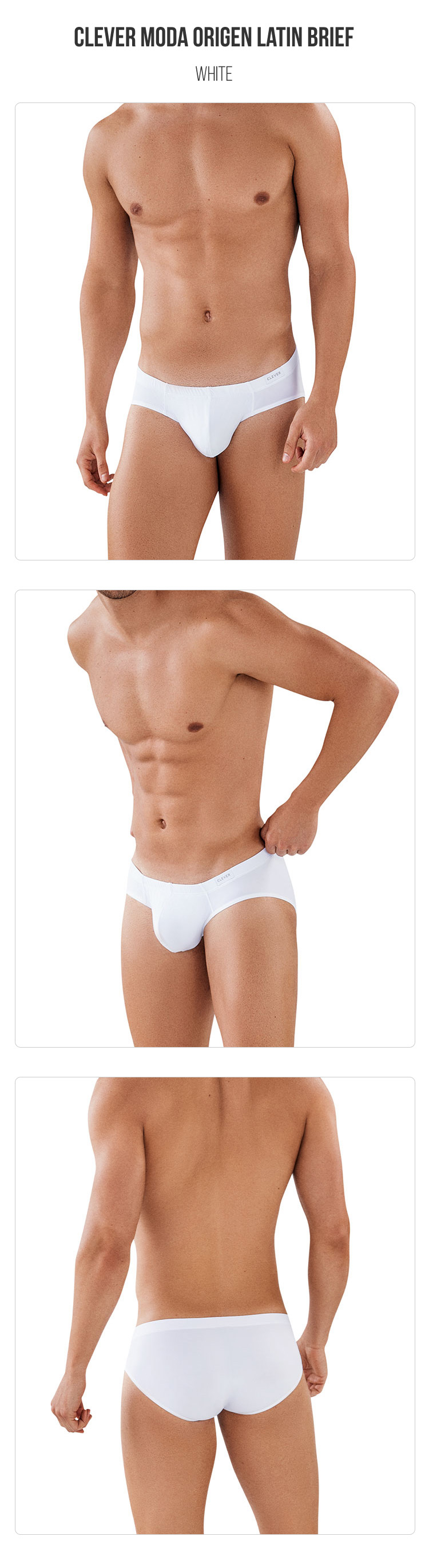 clevermoda,性感薄弹三角内裤,14545,CL0873,男士内裤