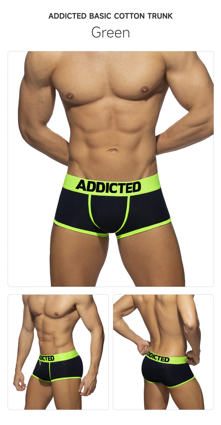 addicted,经典棉三角内裤,14629,2153,男士内裤