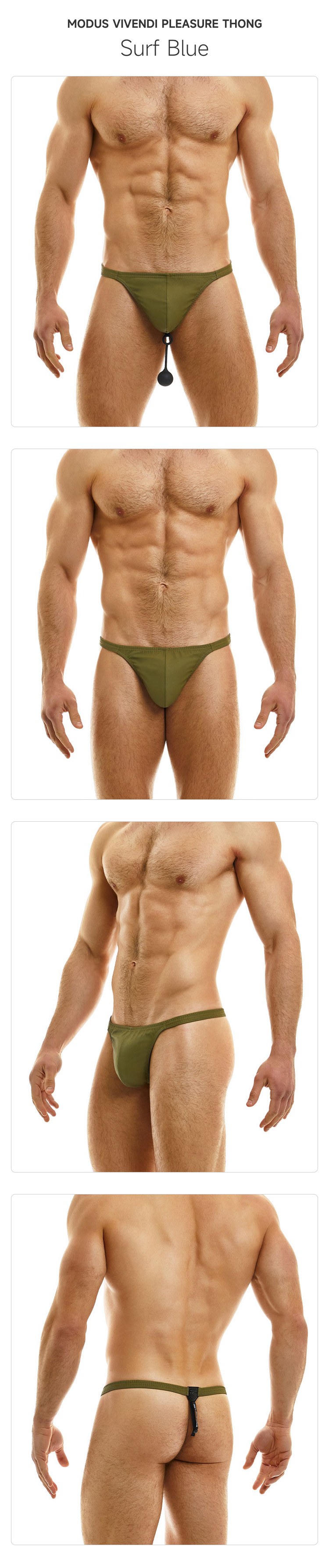 ModusVivendi,性感仿皮丁字裤,14641,mv22222,男士内裤