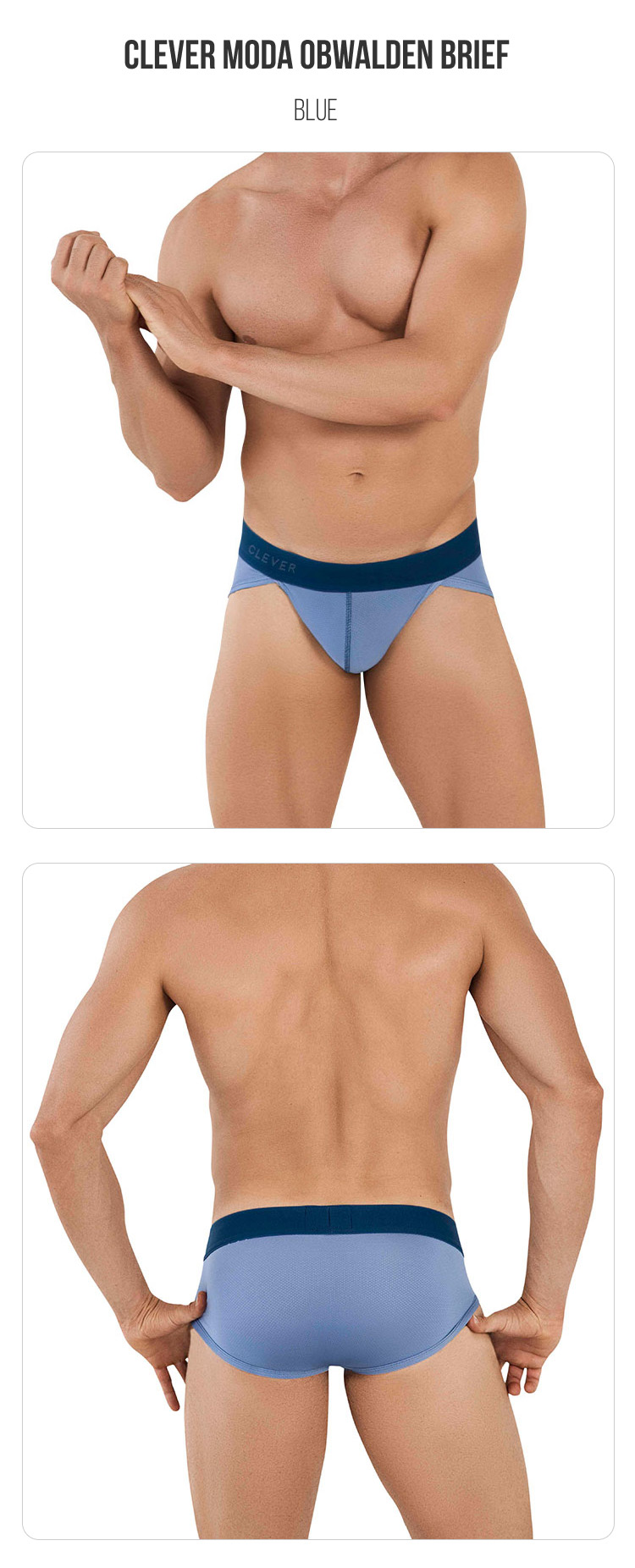 clevermoda,性感高叉三角内裤,14867,CL1039,男士内裤