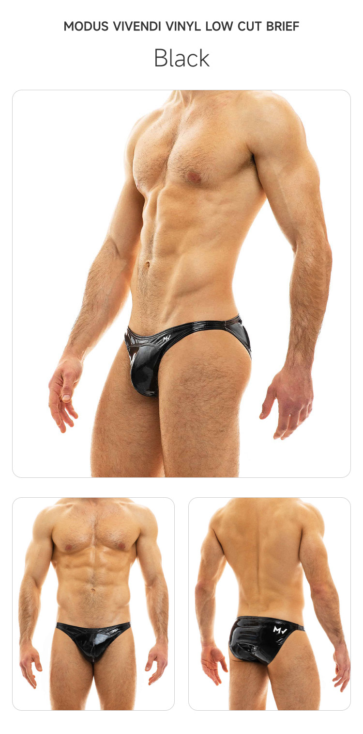 modusvivendi,皮质光泽三角内裤,14972,mv08013,男士内裤