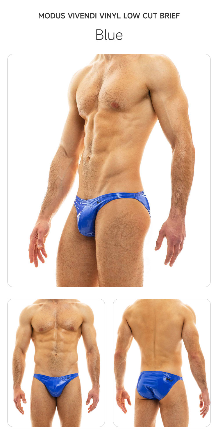 modusvivendi,皮质光泽三角内裤,14972,mv08013,男士内裤