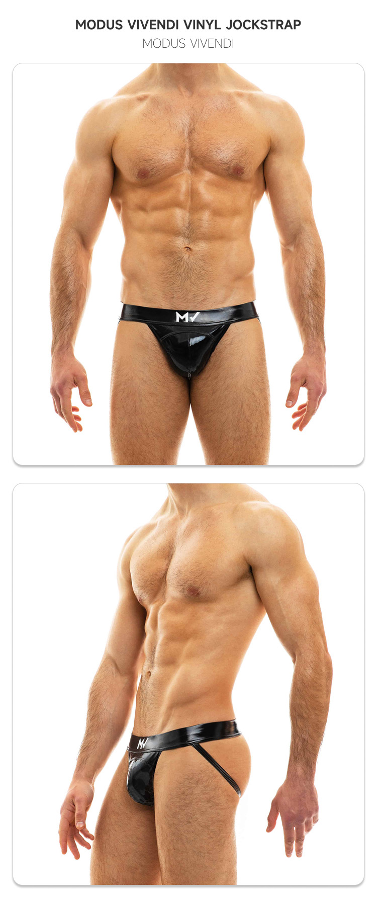 ModusVivendi,性感漆皮双丁内裤,15317,mv08011,男士内裤