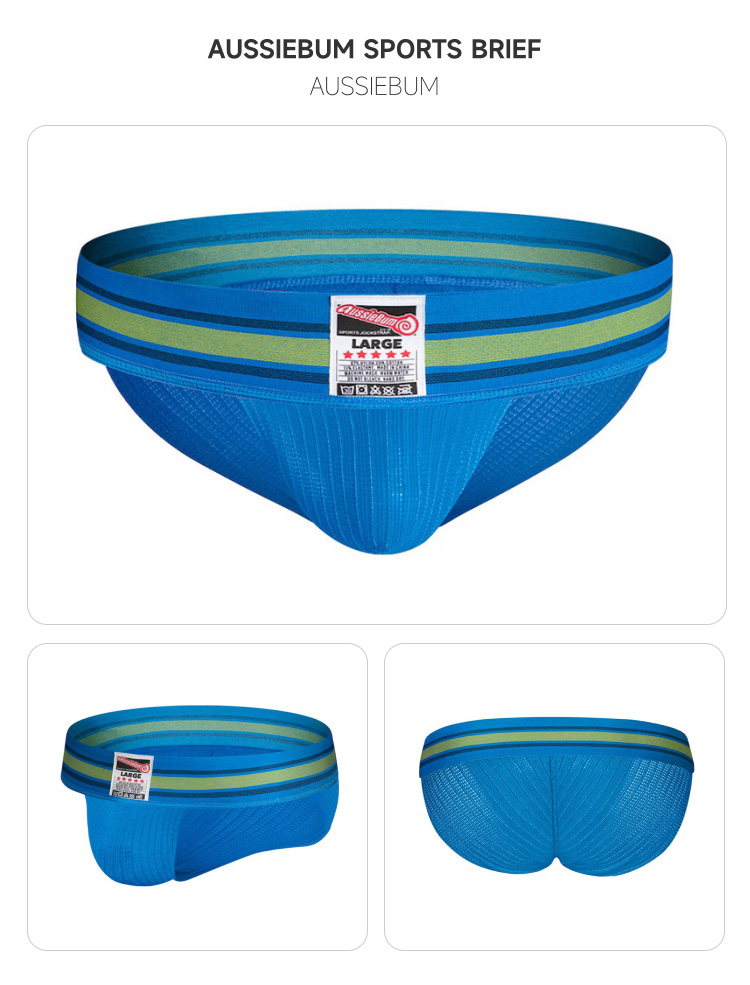 澳大利亚原装进口 AussieBum,经典运动三角内裤,14060,cj_brief,男士内裤