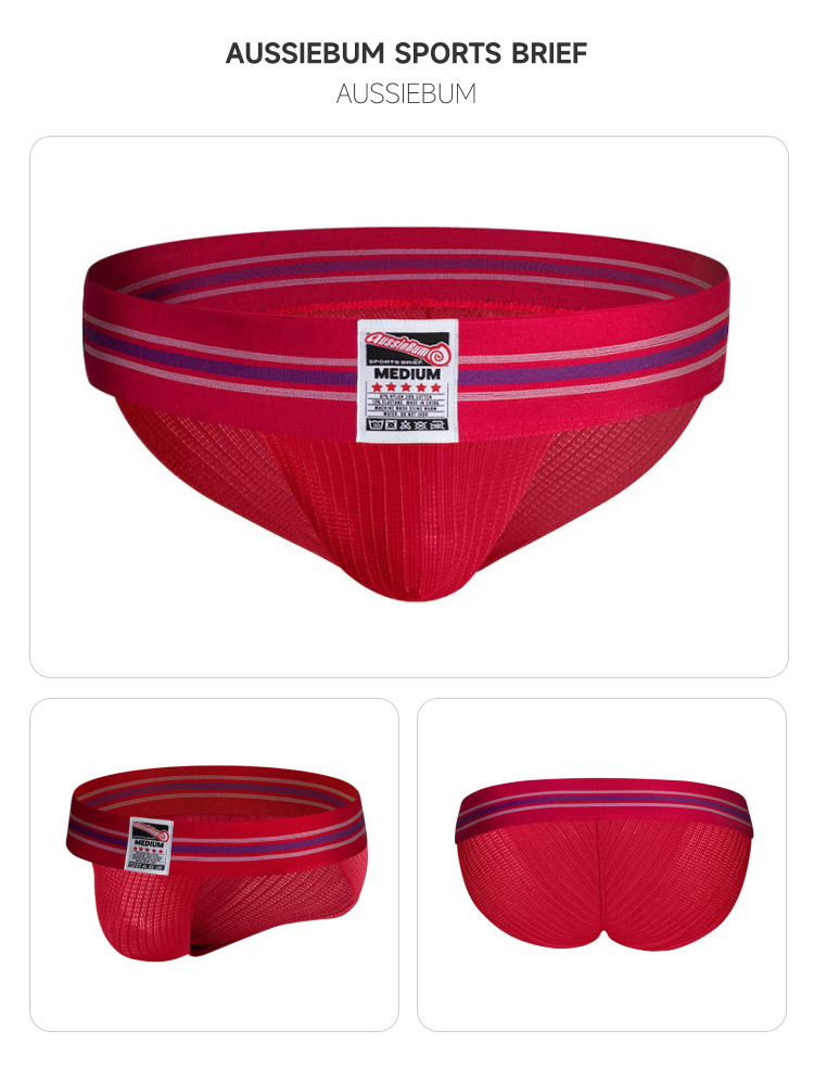 澳大利亚原装进口 AussieBum,经典运动三角内裤,14060,cj_brief,男士内裤