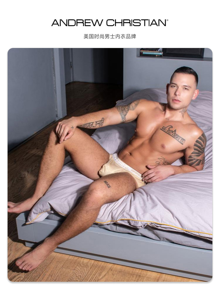 美国原装进口 AndrewChristian,性感男士三角内裤,15614,92943,男士内裤