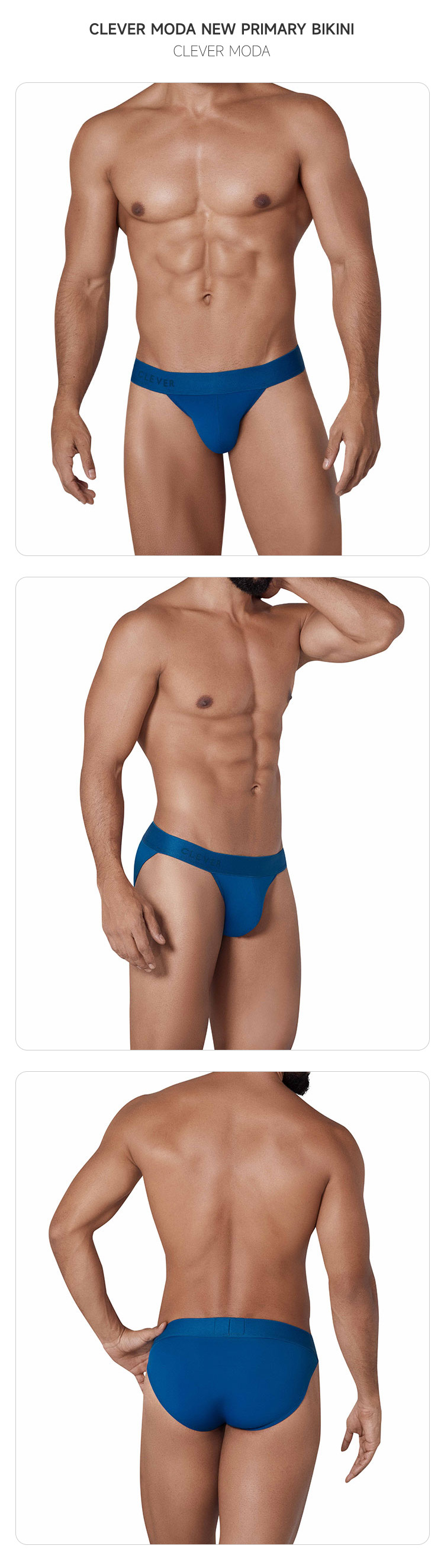 clevermoda,轻薄高弹三角内裤,15770,CL1305,男士内裤