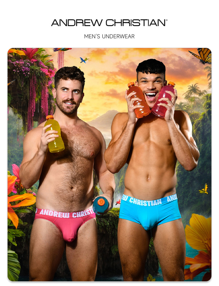 美国原装进口 AndrewChristian,性感男士三角内裤,16157,93201,男士内裤