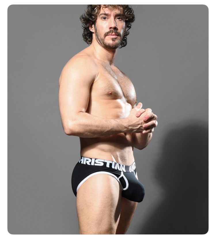 美国原装进口 AndrewChristian,性感棉质三角内裤,16358,93241,男士内裤