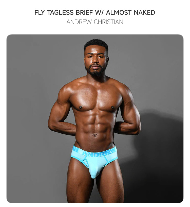 美国原装进口 AndrewChristian,性感棉质三角内裤,16358,93241,男士内裤