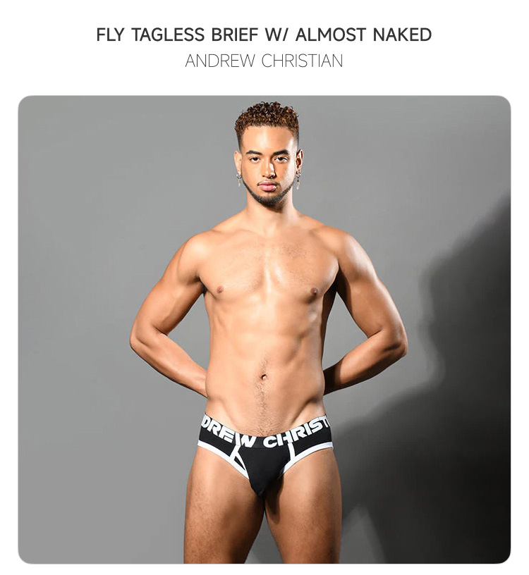 美国原装进口 AndrewChristian,性感棉质三角内裤,16358,93241,男士内裤