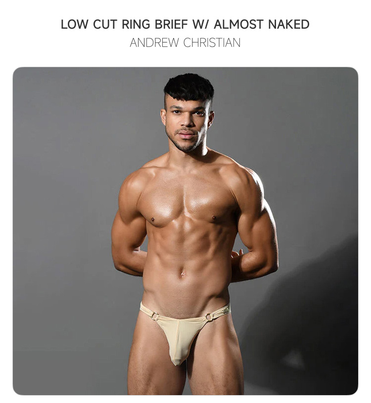 美国原装进口 AndrewChristian,性感高弹三角内裤,16431,93363,男士内裤