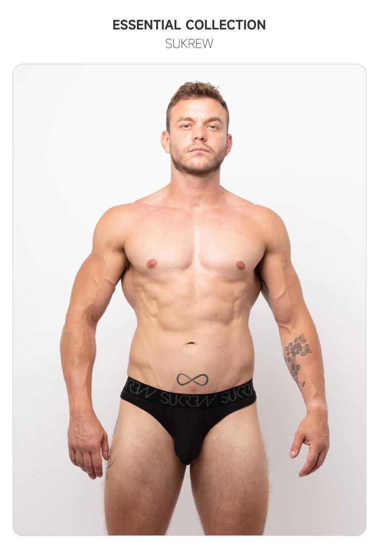sukrew,性感棉质丁字裤,14491,STH-1,男士内裤