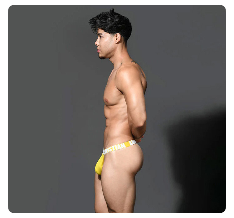 美国原装进口 AndrewChristian,轻薄高弹丁字裤,16645,93374,男士内裤