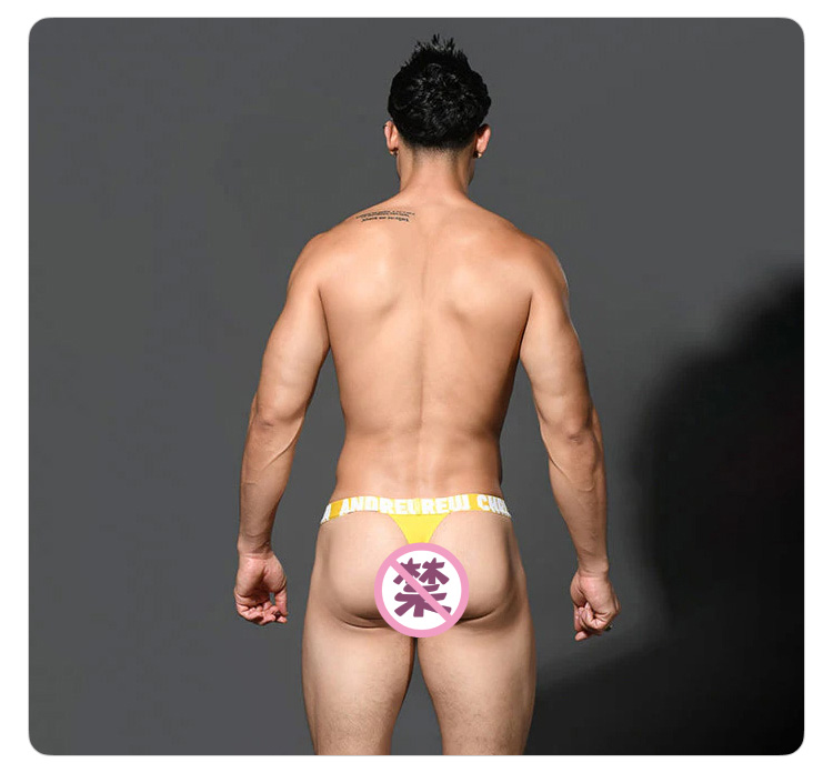 美国原装进口 AndrewChristian,轻薄高弹丁字裤,16645,93374,男士内裤