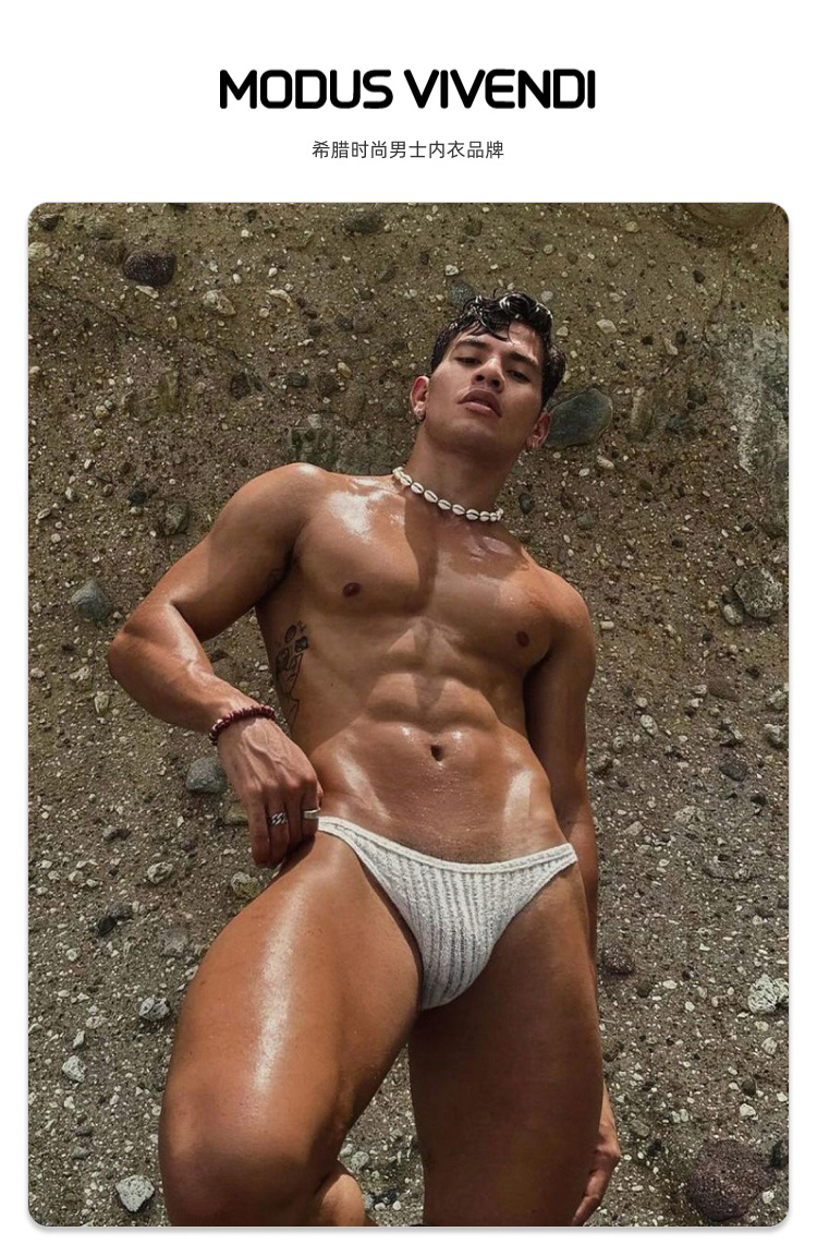 ModusVivendi,性感针织三角内裤,16769,MV09411,男士内裤