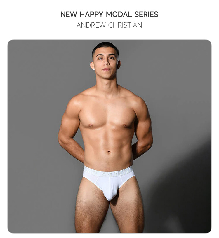 美国原装进口 AndrewChristian,莫代尔三角内裤,16785,93416,男士内裤