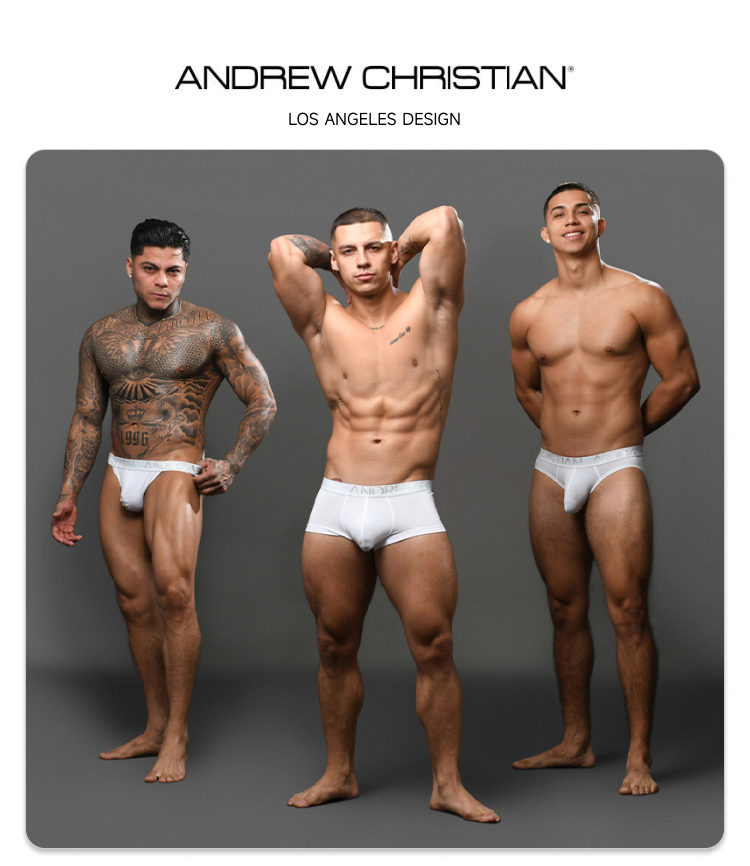 美国原装进口 AndrewChristian,莫代尔三角内裤,16785,93416,男士内裤